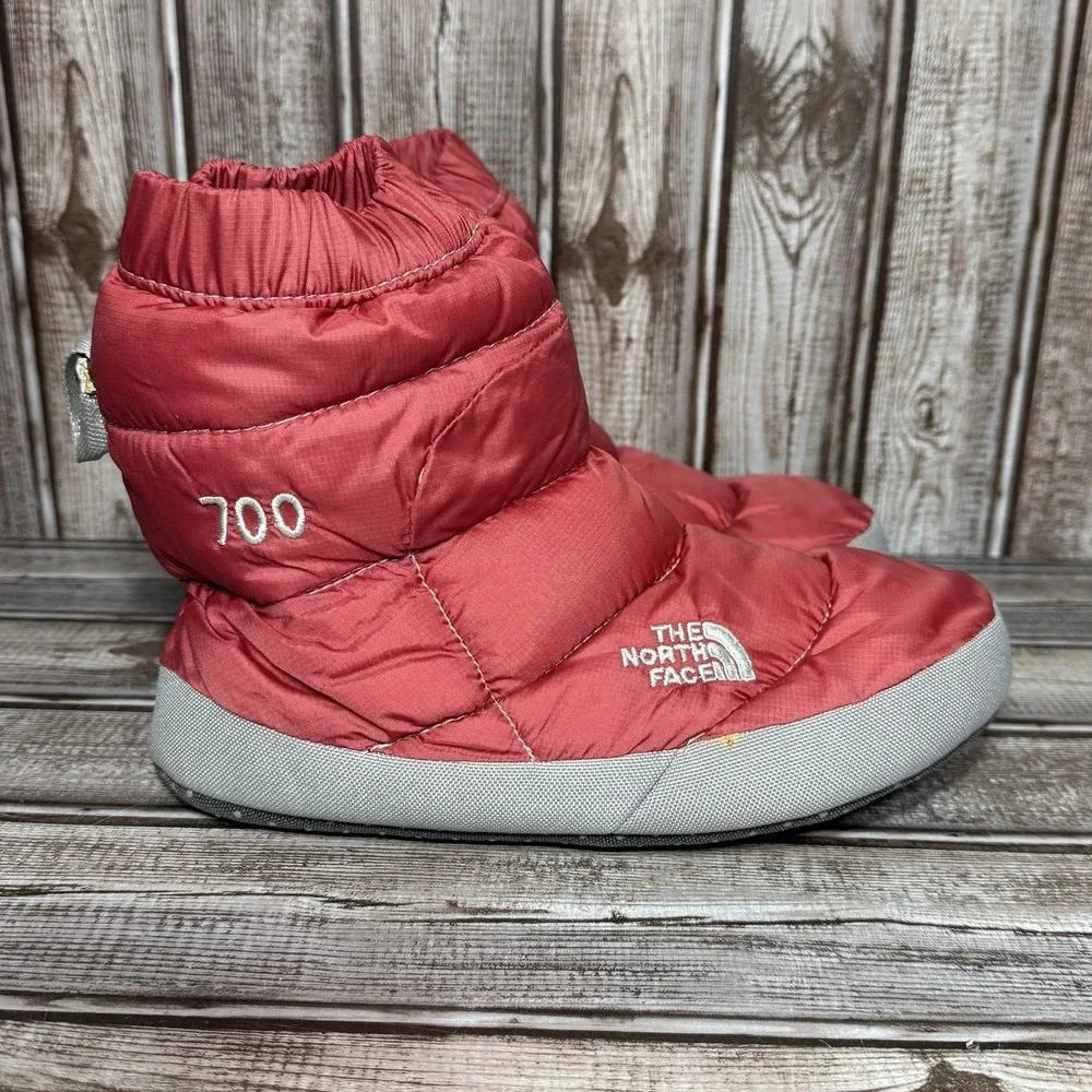The North Face Tent Booties Slippers 700 Down Womens XS (5.5-7)
